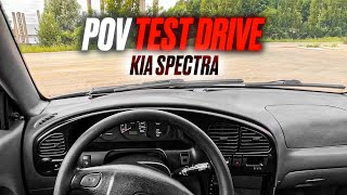 2006 KIA SPECTRA 16 MT  POV TEST DRIVE [upl. by Sonitnatsnoc]