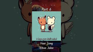 Your Song  Elton John  visualized lyrics Part 66 shorts [upl. by Sankey]