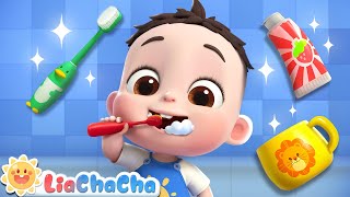 Brush Your Teeth Song  LiaChaCha Nursery Rhymes amp Baby Songs [upl. by Camroc625]