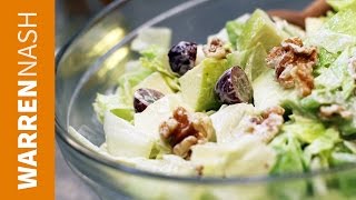 Waldorf Salad Recipe  Simple amp Refreshing  Recipes by Warren Nash [upl. by Acinat]