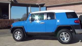 HD VIDEO 2007 TOYOTA FJ CRUISE VOODOO BLUE SEE WWW SUNSETMOTORS COM [upl. by Joey]