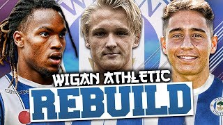 REBUILDING WIGAN ATHLETIC FIFA 18 Career Mode [upl. by Iral]