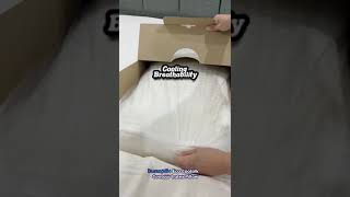 Product Review Dunlopillo Eco Coolsilk Contour Latex Pillow KTW [upl. by Yrro352]