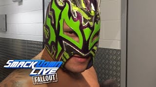 Does Kalisto regret his assault on Baron Corbin SmackDown LIVE Fallout Nov 8 2016 [upl. by Guild]