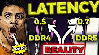 DDR4 Vs DDR5 Ram The Latency Game REALITY [upl. by Zertnom478]