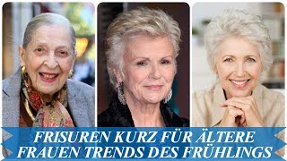 Beste frisuren kurz für ältere frauen Trends des Frühlings 2018 [upl. by Sidran]