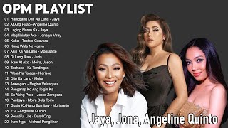 Jaya Jona Angeline Quinto  Jaya Tagalog Love Songs  Best Songs Nonstop Collection 2024 [upl. by Kcub]