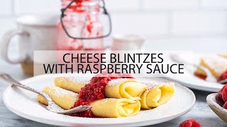 Cheese Blintz  Easier Than You Might Think [upl. by Mihar]