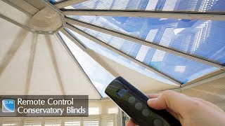 pure™ Remote Control Conservatory Blinds [upl. by Aelyk]