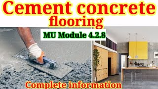 Cement Concrete Flooring The Ultimate DIY Guide to JawDropping Results [upl. by Letram257]