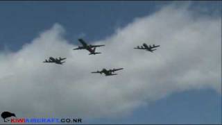 Formation Thunder  RNZAF Air Show 2009 [upl. by Ateuqirne]