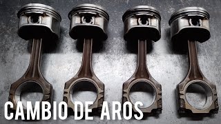 Como Hacer un Cambio de Aros Para tu Motor Parte 1 Aros y Cojinetes de Biela [upl. by Yeroc]