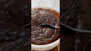 HIGH PROTEIN CHOCOLATE LAVA CAKE🍫dessert easyrecipe healthy baking [upl. by Etirugram]