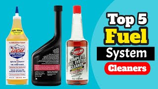 5 Best Fuel Injector Cleaners For 2022  Best Fuel System Cleaner 2022 [upl. by Ellimac]