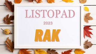 🤍 RAK ✨ LISTOPAD 2023 ✨ [upl. by Yraht]