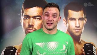 Gian Villante not happy with performance but glad for win over tough Corey Anderson [upl. by Ahsiliw184]