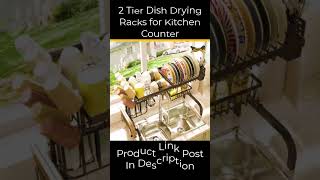 Experts Favorite Over The Sink Dish Drying Rack Revealed [upl. by Orten]