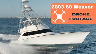 2003 60 Weaver Sportfishing Boat For Sale  Weaver Boatworks Sportfish [upl. by Adella]