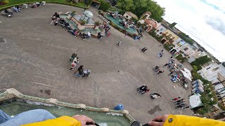 HUSS Topple Tower El Volador Bellewaerde Park 2022 POV Onride [upl. by Johns442]