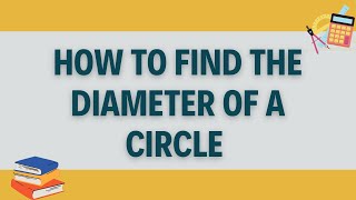 Find the diameter of a circle whose radius is 6 cm diameter circle [upl. by Harbard]