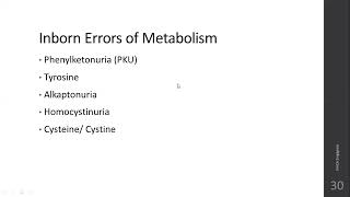 Inborn Errors of Metabolism  June 2024 [upl. by Neeka]