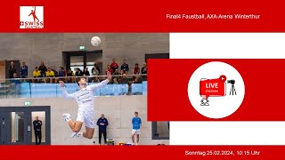 Final4 Faustball AXAArena Winterthur Tag 2 [upl. by Yellhsa]