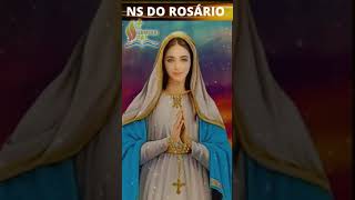 Oração a Nossa Senhora Rainha do Rosario shorts [upl. by Annerol]