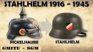 Stahlhelm 1916  1945  El Casco Alemán [upl. by Warram]