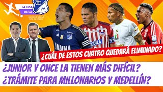 ¿Quedará Eliminado Millonarios Junior Medellín u Once Caldas ¿PT Invisible Para LaLigaDeLaLiga [upl. by Luce]