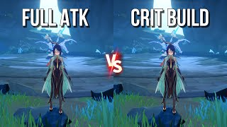 Xianyun Full ATK vs Crit Build Gameplay Comparisons amp Damage Showcases Which Build Is The Best [upl. by Grannias]