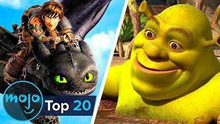 Top 20 DreamWorks Animated Movies [upl. by Leissam]