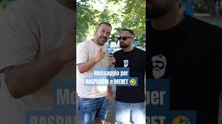 Messaggio per RASPADORI e MERET 🤣 SSCNapoli [upl. by Bernette]