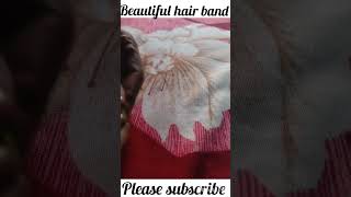 Beautiful hair bandmusicshortsyoutubebeautiful hair band [upl. by Attalanta911]