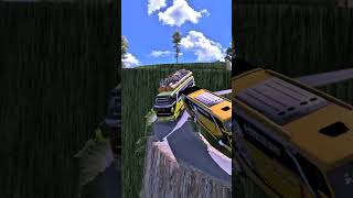 Bus Driver Encounters the Worlds Most DANGEROUS Road part 013 eurotrucksimulator2 [upl. by Atims]