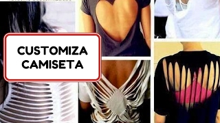 CUSTOMIZA TUS CAMISETAS  REMERAS [upl. by Pirozzo591]