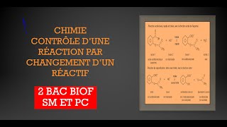 contrôle de lévolution dun système chimique par changement dun réactif [upl. by Ruenhs]