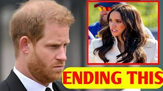 I AM ENDING THIS WHOLE THING PRINCE HARRY FURIOUSLY WANT TO END THE MARRIAGE THING WITH MEGHAN [upl. by Osicnarf212]