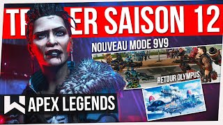 Apex Saison 12  PREMIER TRAILER OFFICIEL  Maggie Mode 9v9 Olympus [upl. by Oloap]