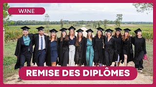 Cérémonie de remise des diplômes Wine School – Promotions 2023 [upl. by Reinertson422]