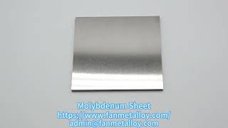 Molybdenum Sheet [upl. by Tunk]