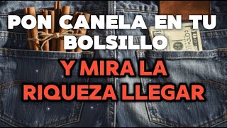 Yo solo use canela y la riqueza llego de todos lados [upl. by Anec]