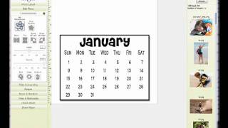 Creating a Mini Calendar Using a Template [upl. by Esiuqcaj]