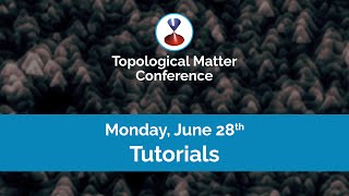 TMC21 Unique electromagnetic properties of topological semimetals and insulators Tutorial [upl. by Orestes47]