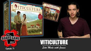 How to Play  Viticulture Essential Edition w Tuscany Essential Edition Expansion  Solo Mode [upl. by Notecnirp]