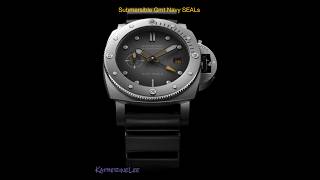 Panerai Submersible Gmt Navy Seals Pam1323 pam01323 [upl. by Allenad]