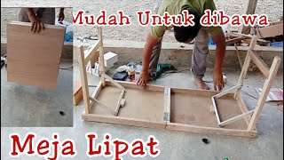 cara membuat meja lipat [upl. by Sklar]