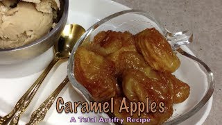 Caramel Apples Tefal Actifry Recipe cheekyricho recipe [upl. by Enortna285]