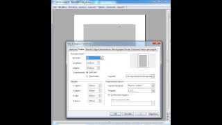 OpenOffice Writer imposta formato foglio e margini [upl. by Lehplar884]