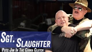 Sgt Slaughter Puts Jim In The Cobra Clutch  Jim Norton amp Sam Roberts [upl. by Dickinson]