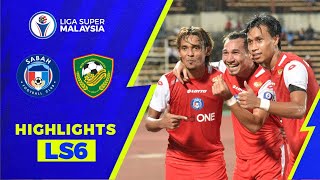 Sabah FC 40 Kedah Darul Aman FC  Liga Super 2022 Highlights [upl. by Rabiah]